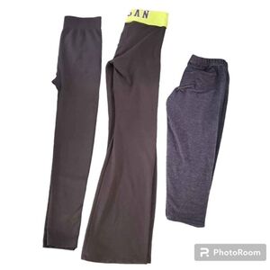 Bundle of 3 Leggings Pants Small / Stretchable Activewear